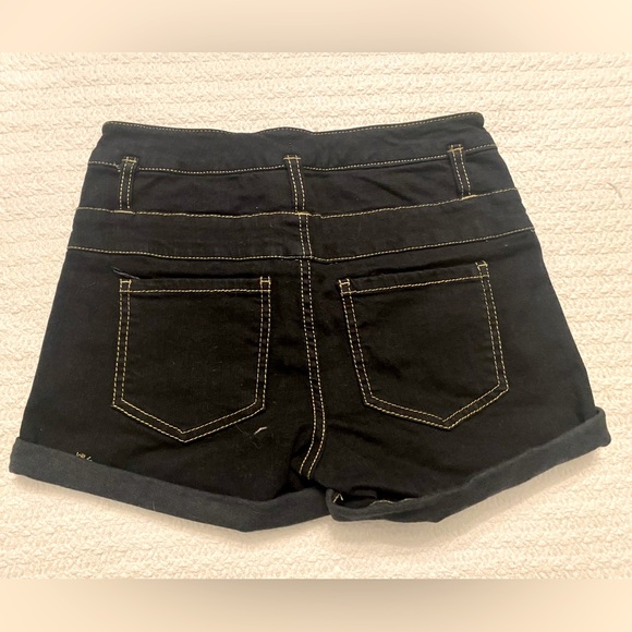 Massimo supply company high waisted shorties. 2/26. Excellent condition. - Picture 5 of 5
